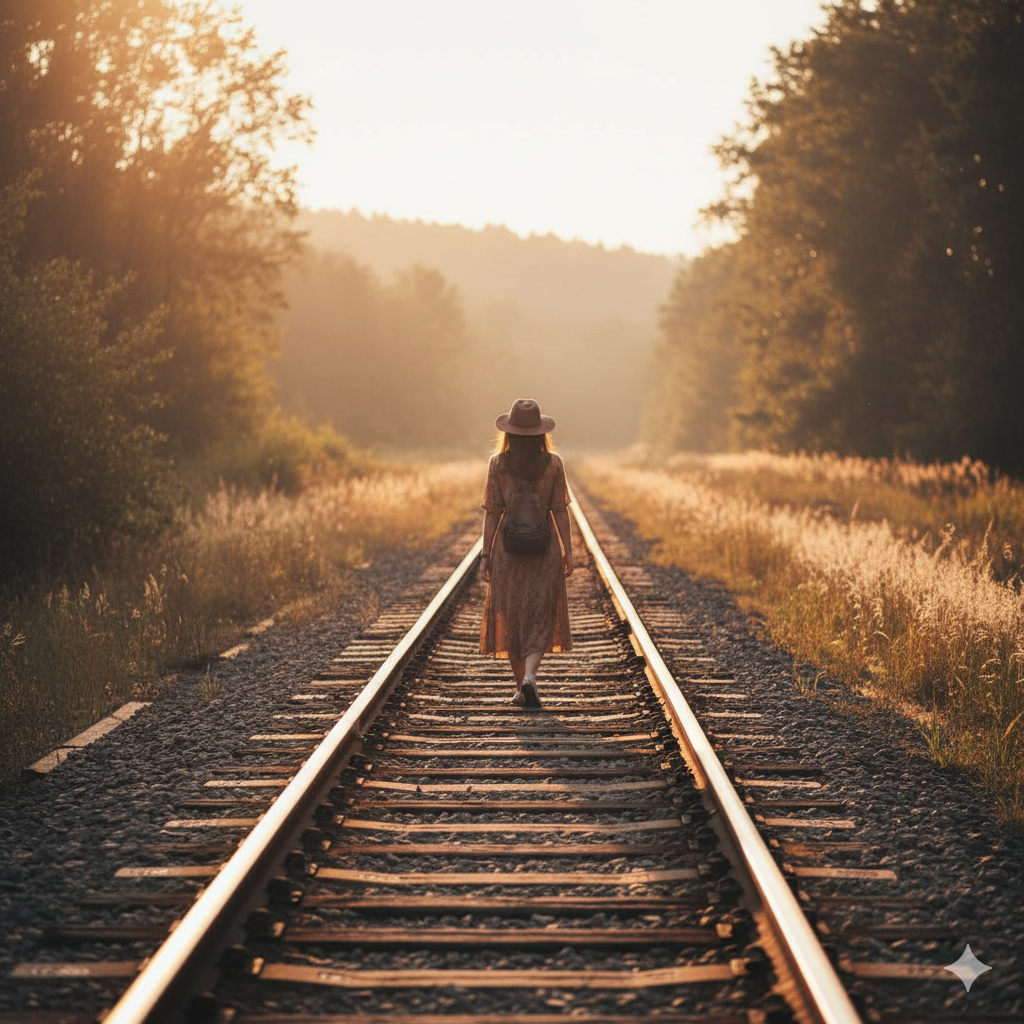 train track captions for instagram