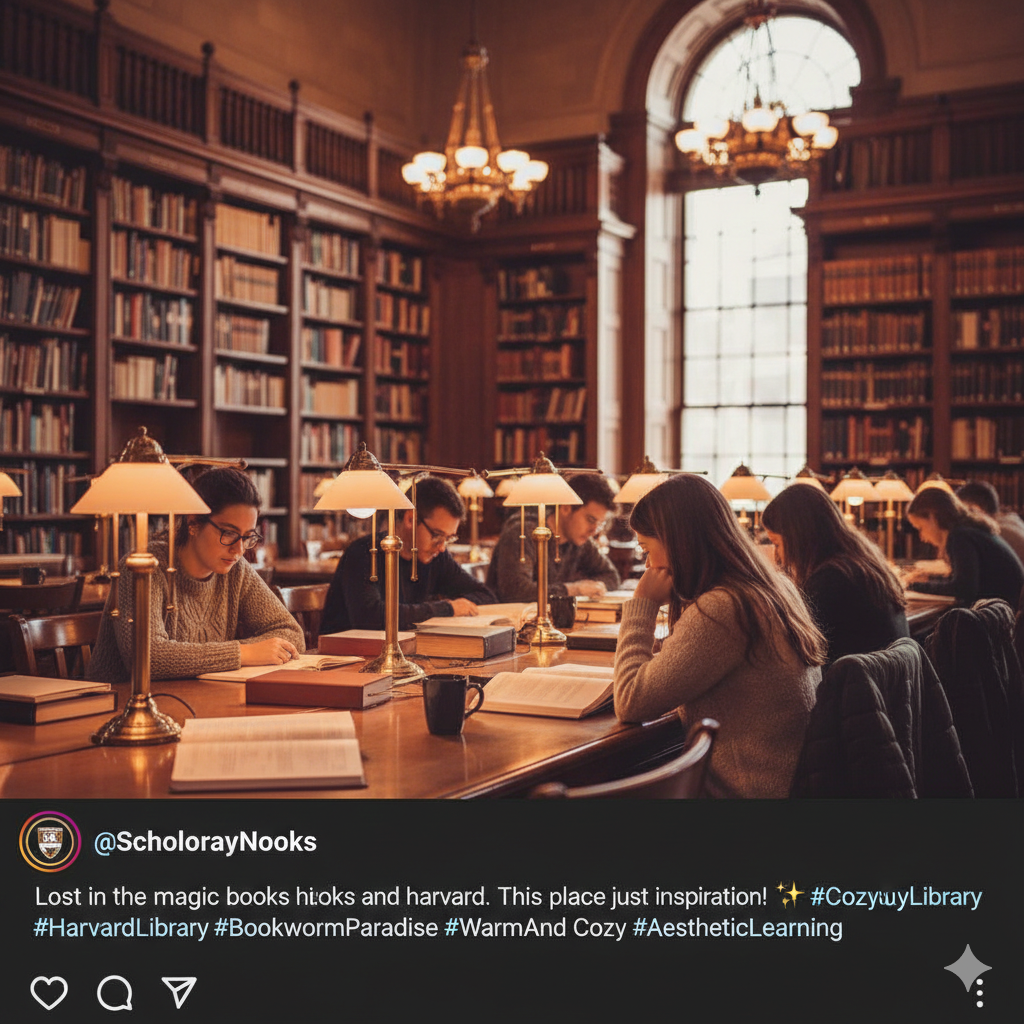 harvard captions for instagram