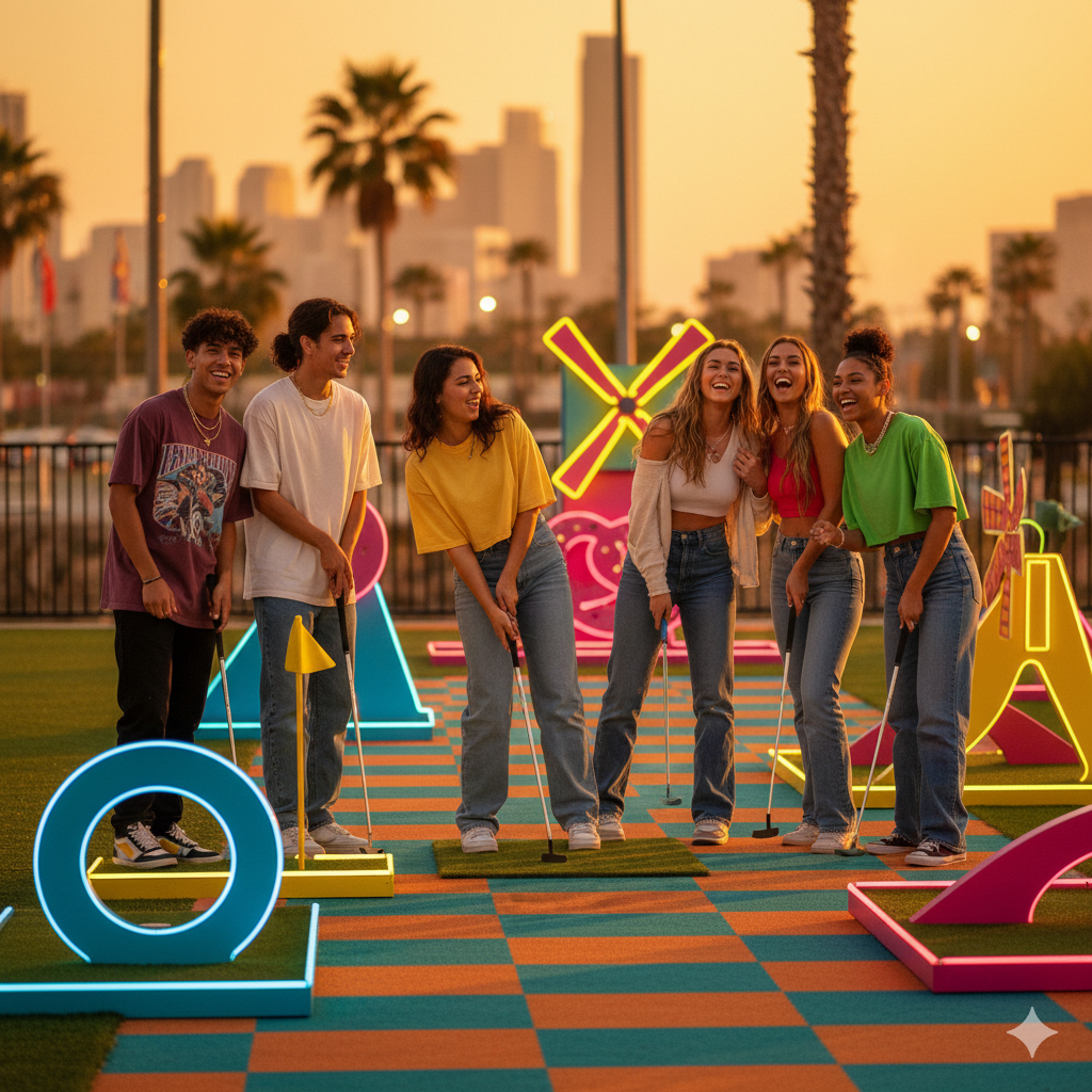 mini golf captions for instagram