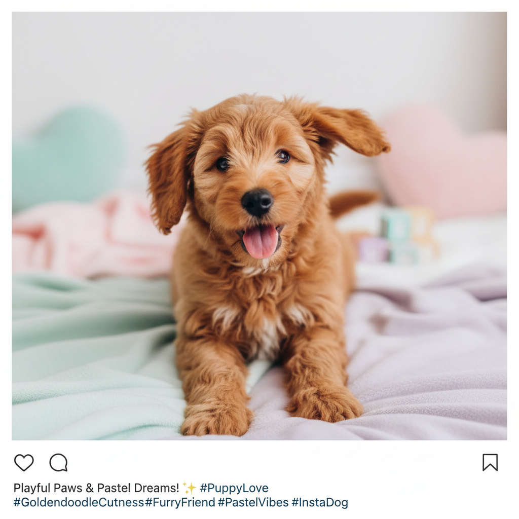 goldendoodle captions for instagram