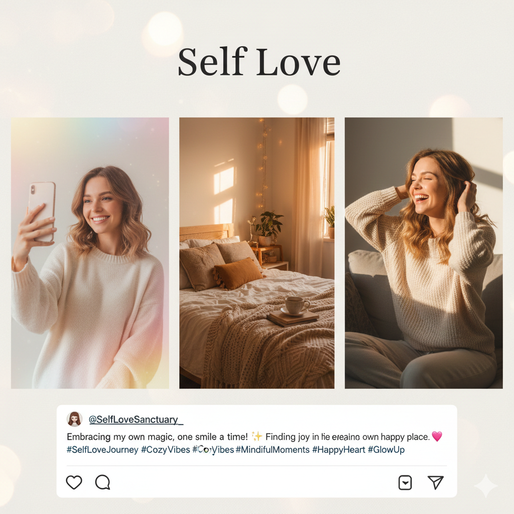 captions for instagram about self love
