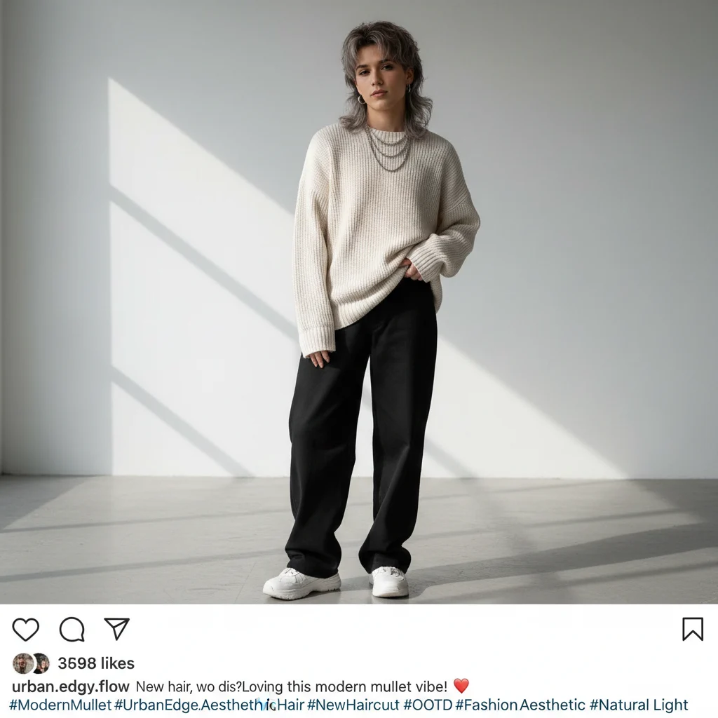 mullet captions for instagram