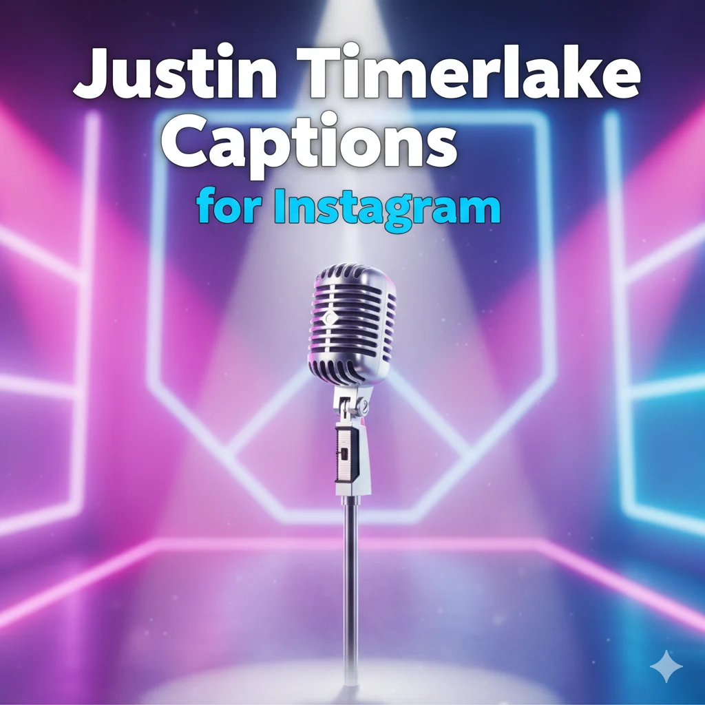 Justin timberlake captions for instagram