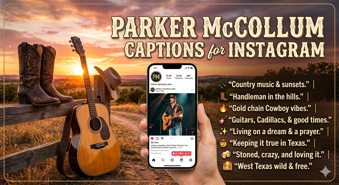 parker mccollum captions for instagram