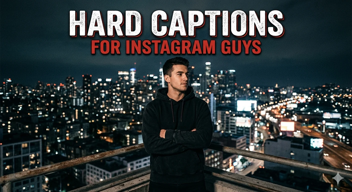 hard captions for instagram guys