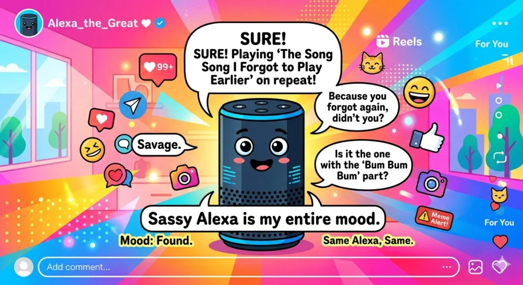 alexa captions for instagram