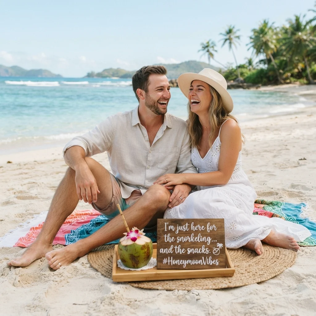 honeymoon captions for funny instagram