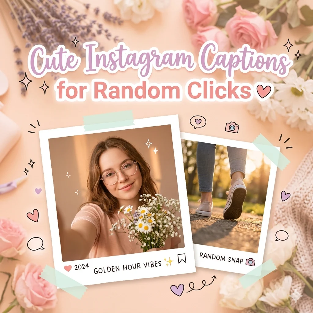instagram captions for random clicks