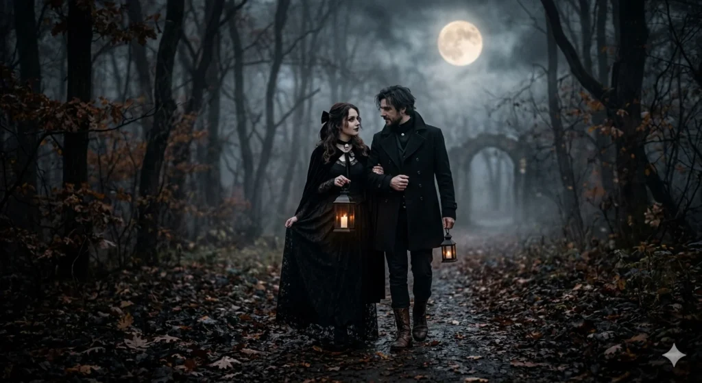 spooky captions for instagram couples