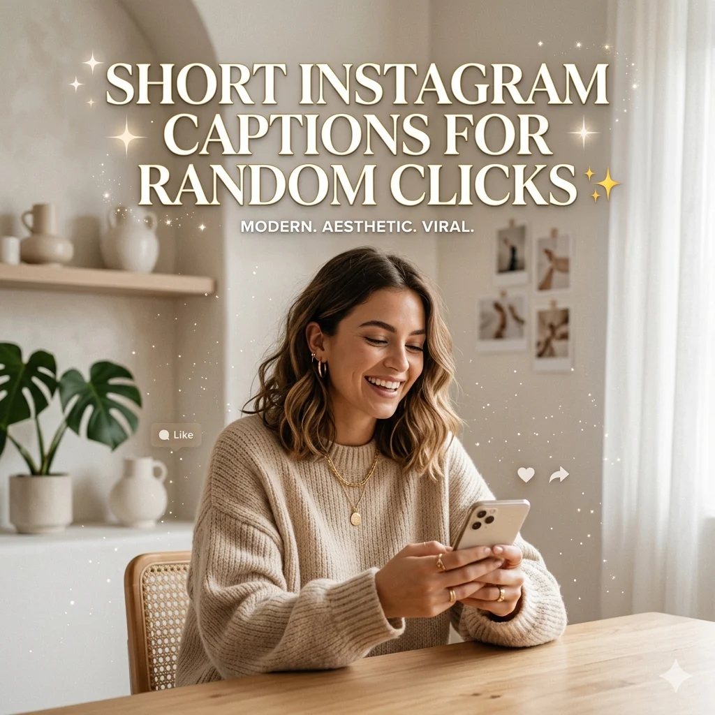 instagram captions for random clicks