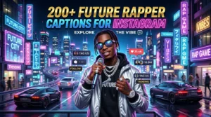 future rapper captions for instagram