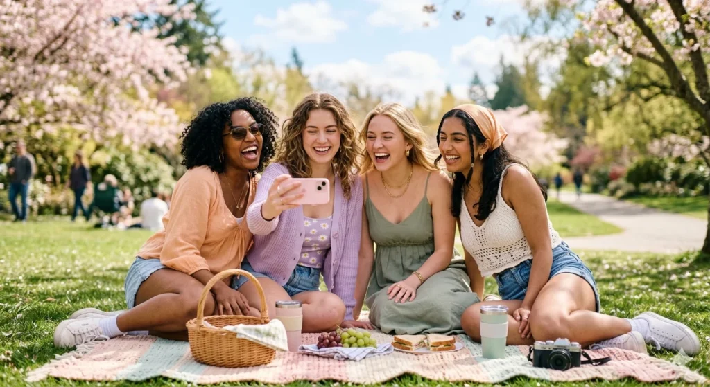 friends day out captions for instagram