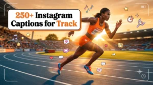 instagram captions for track