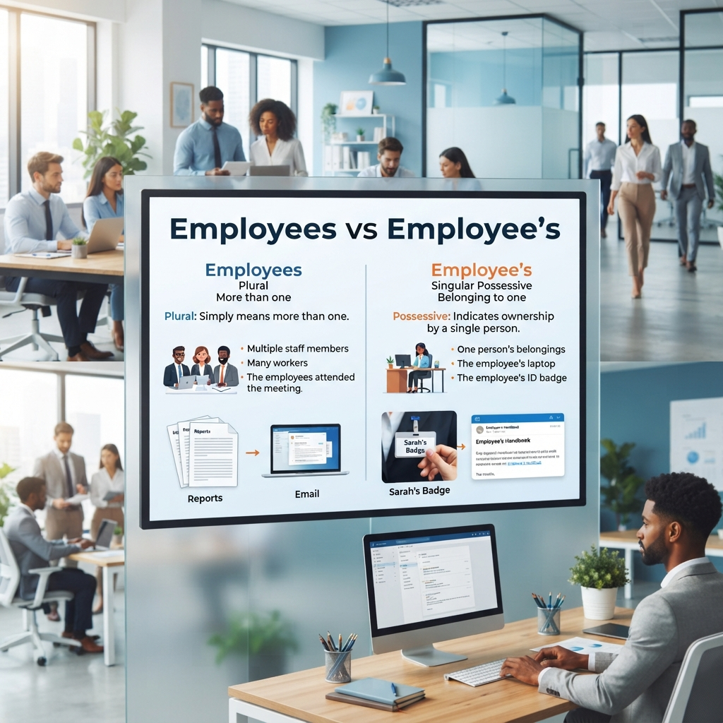 employees or employee's