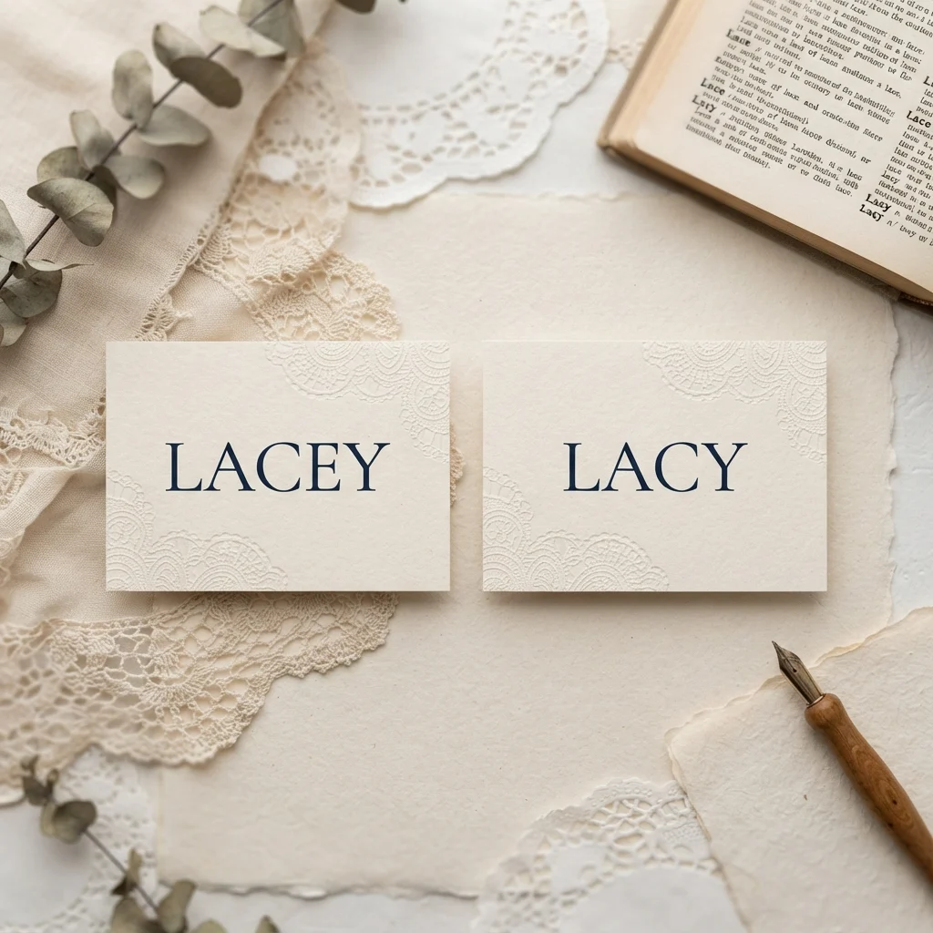 lacey or lacy