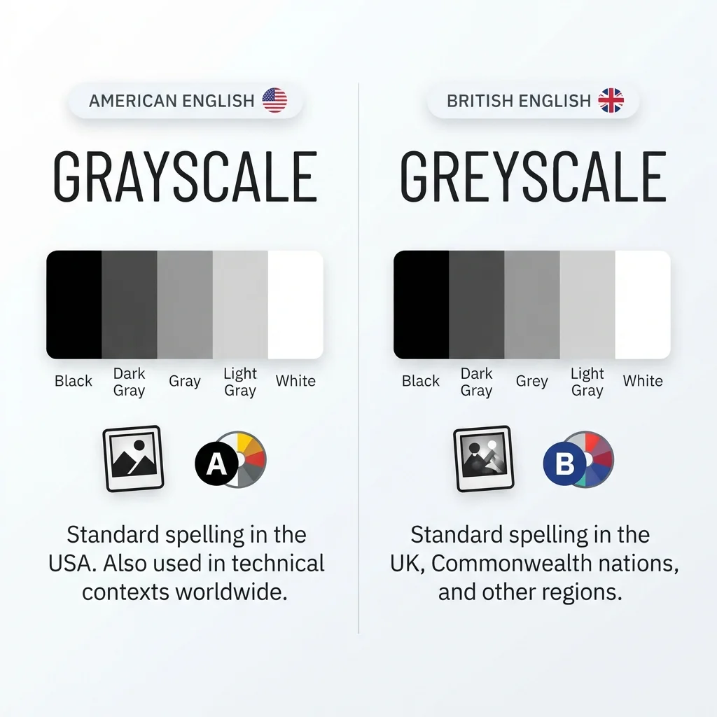 grayscale or greyscale
