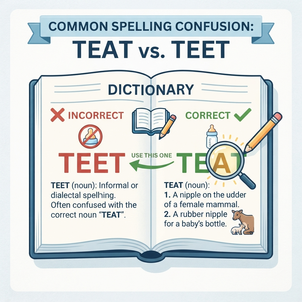teat or teet