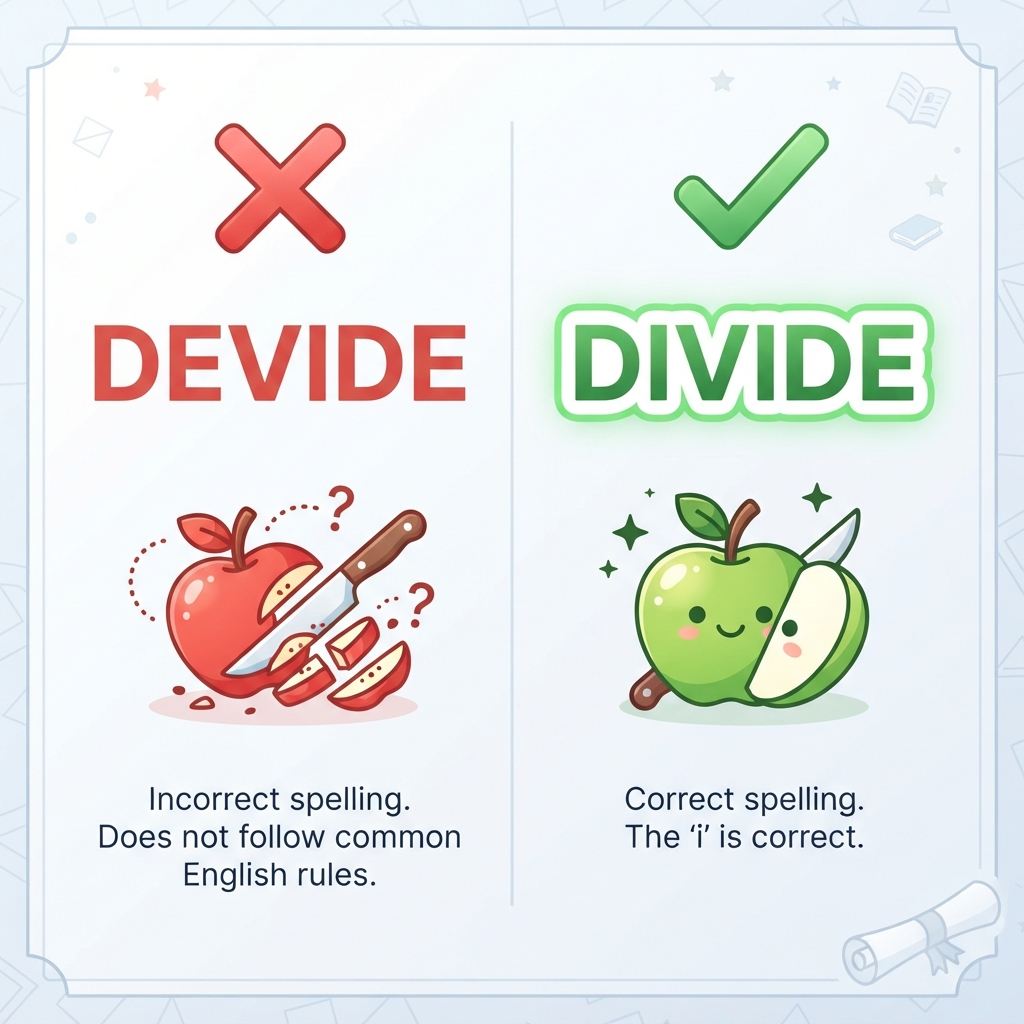 devide or divide