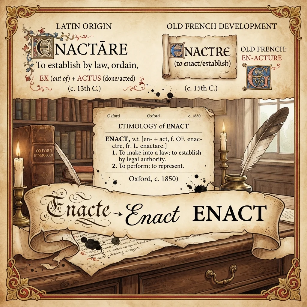 inact or enact