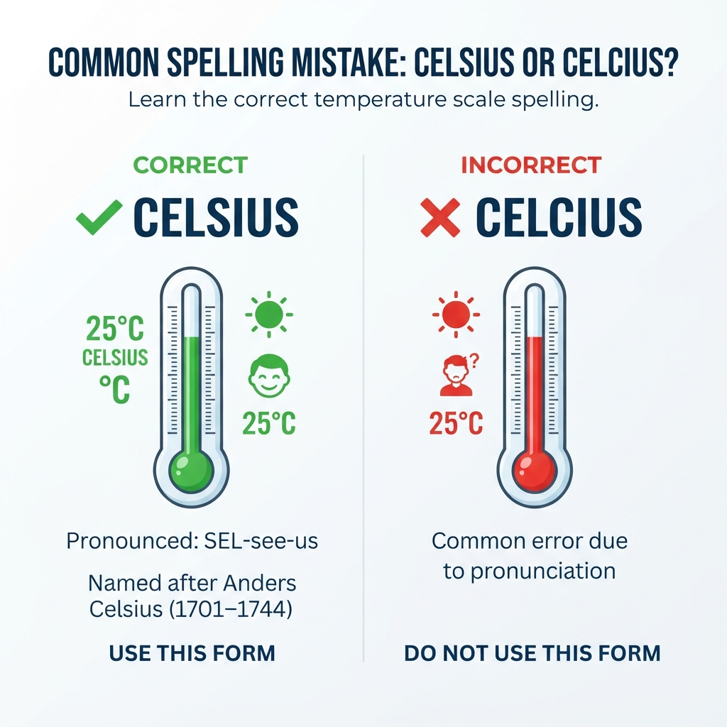 celsius or celcius