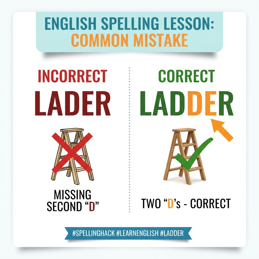 lader or ladder