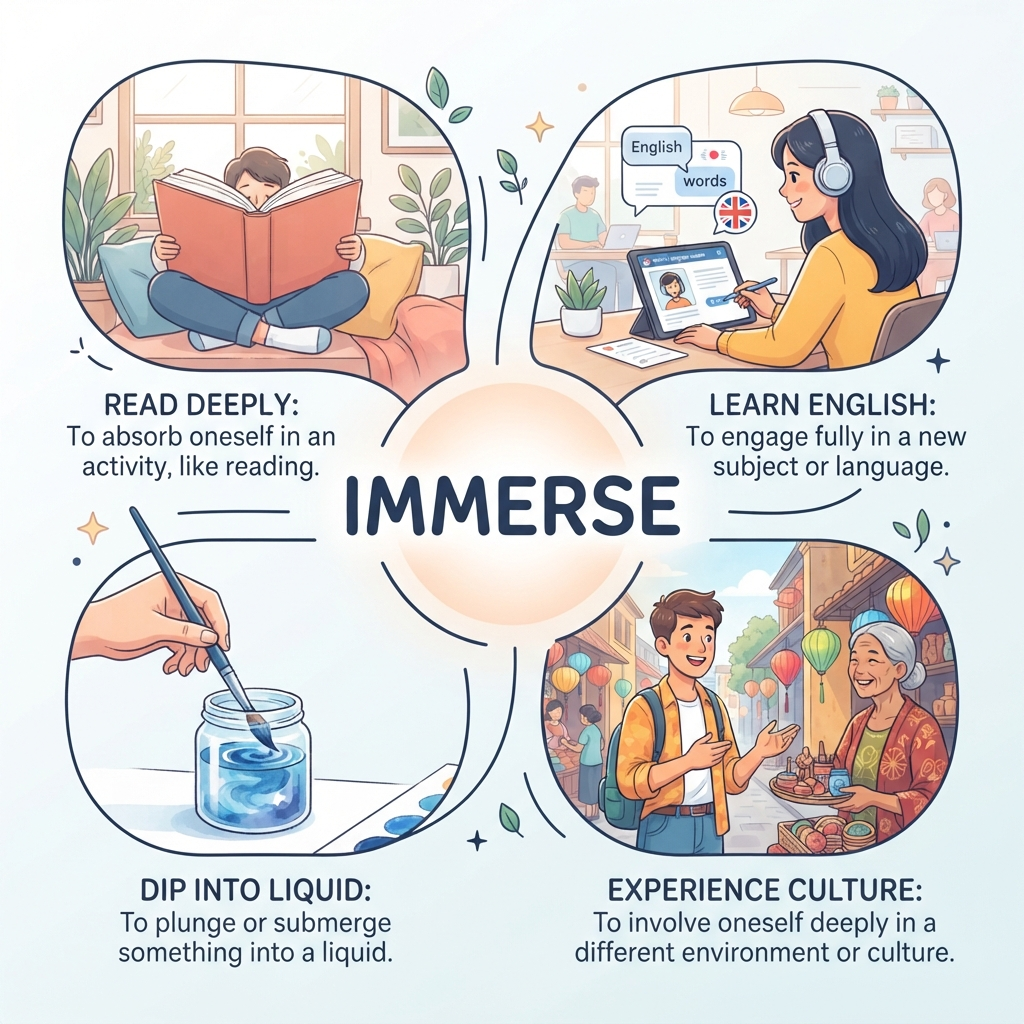emerse or immerse