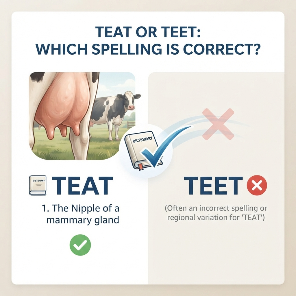 teat or teet