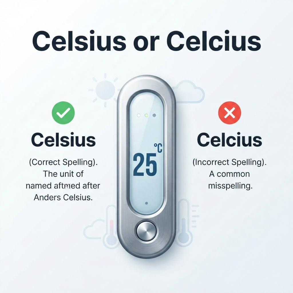 celsius or celcius