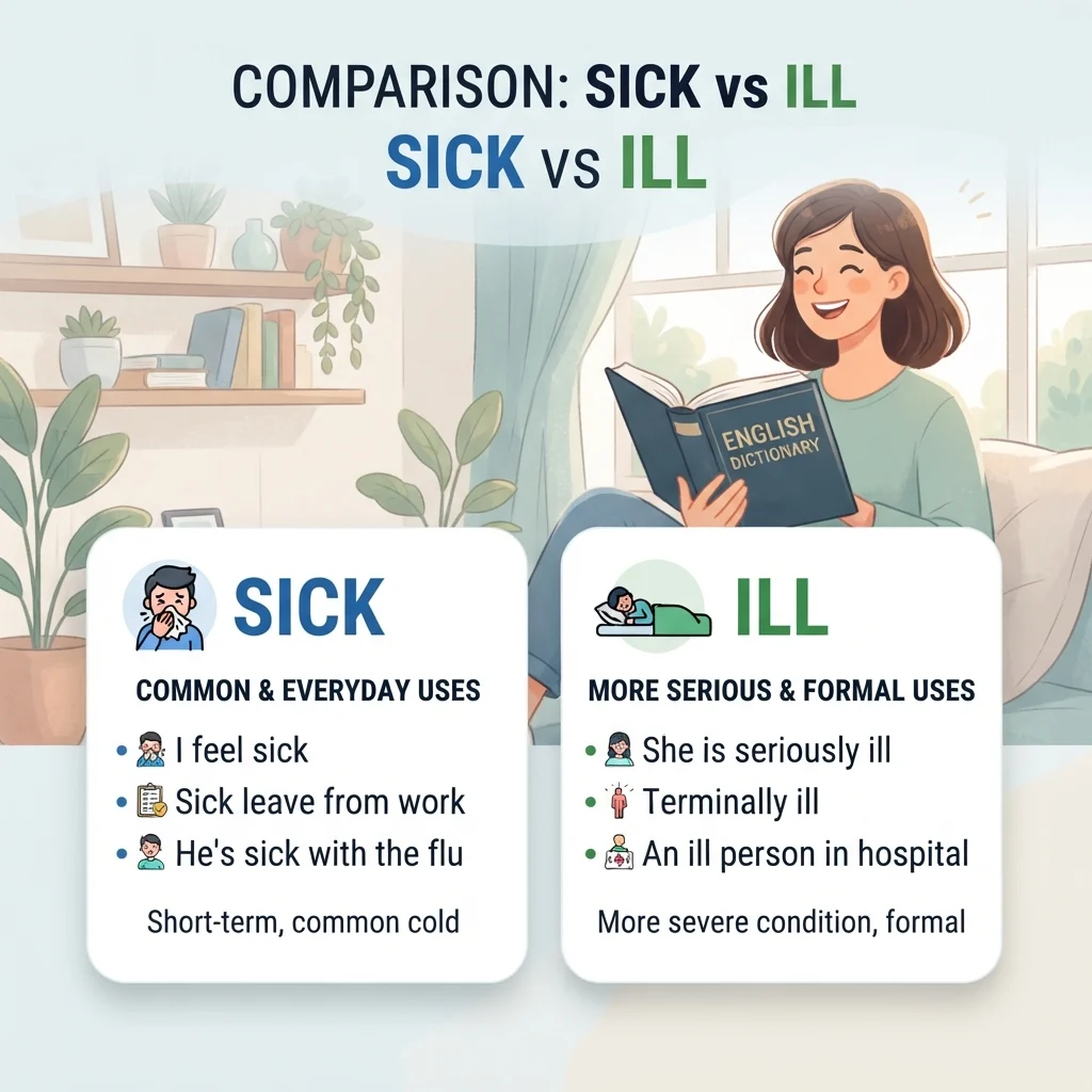 sick or ill