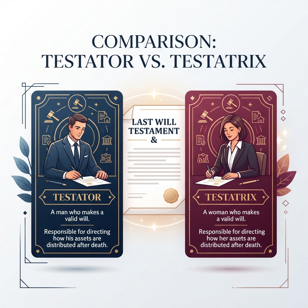 testator or testatrix
