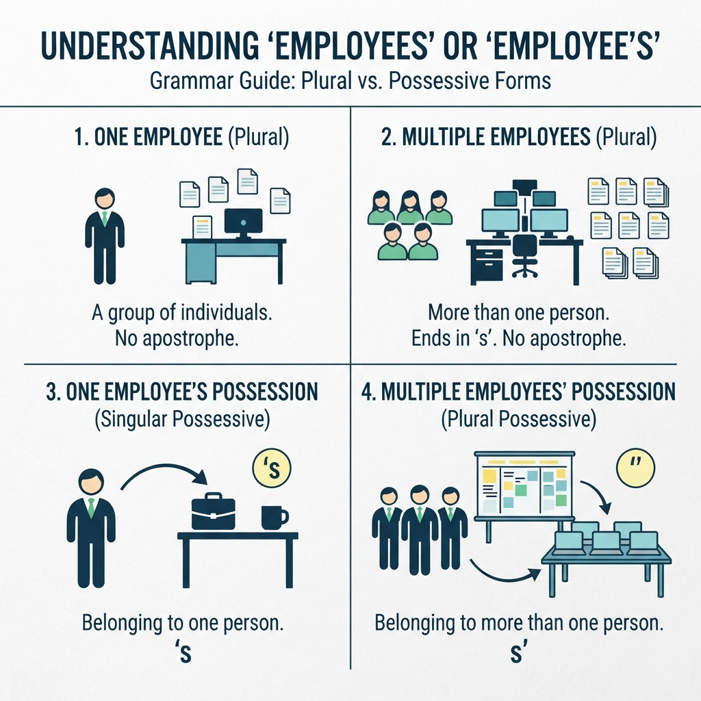 employees or employee's