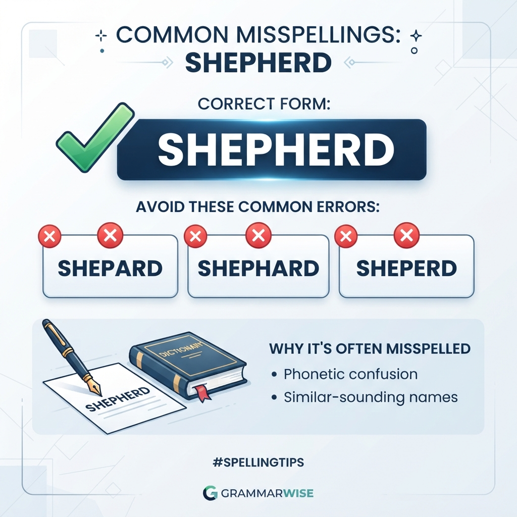 shepherd or shepard