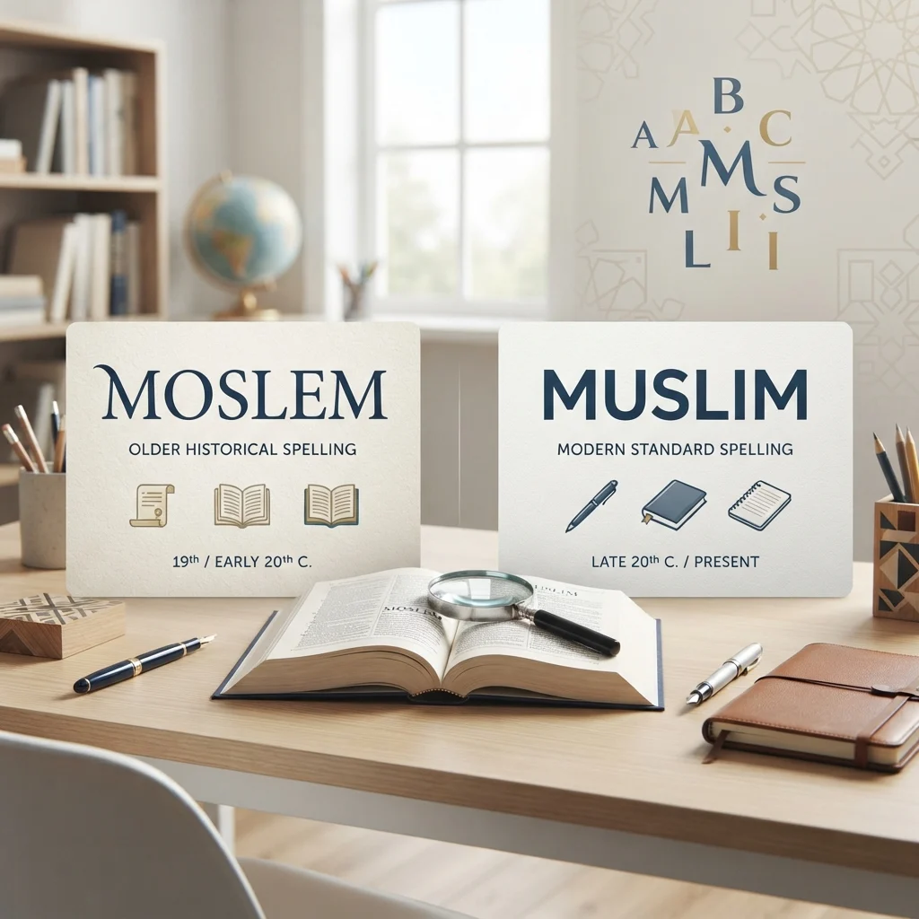 moslem or muslim
