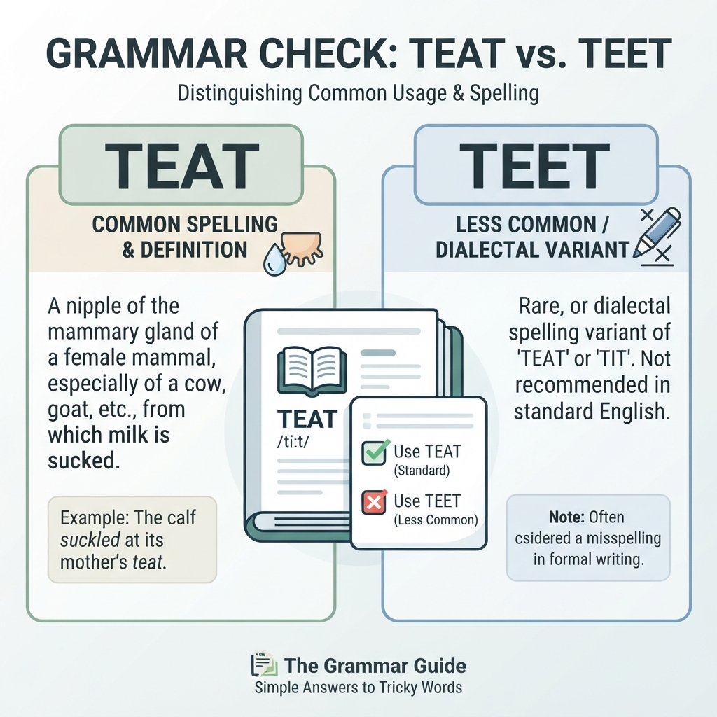 teat or teet