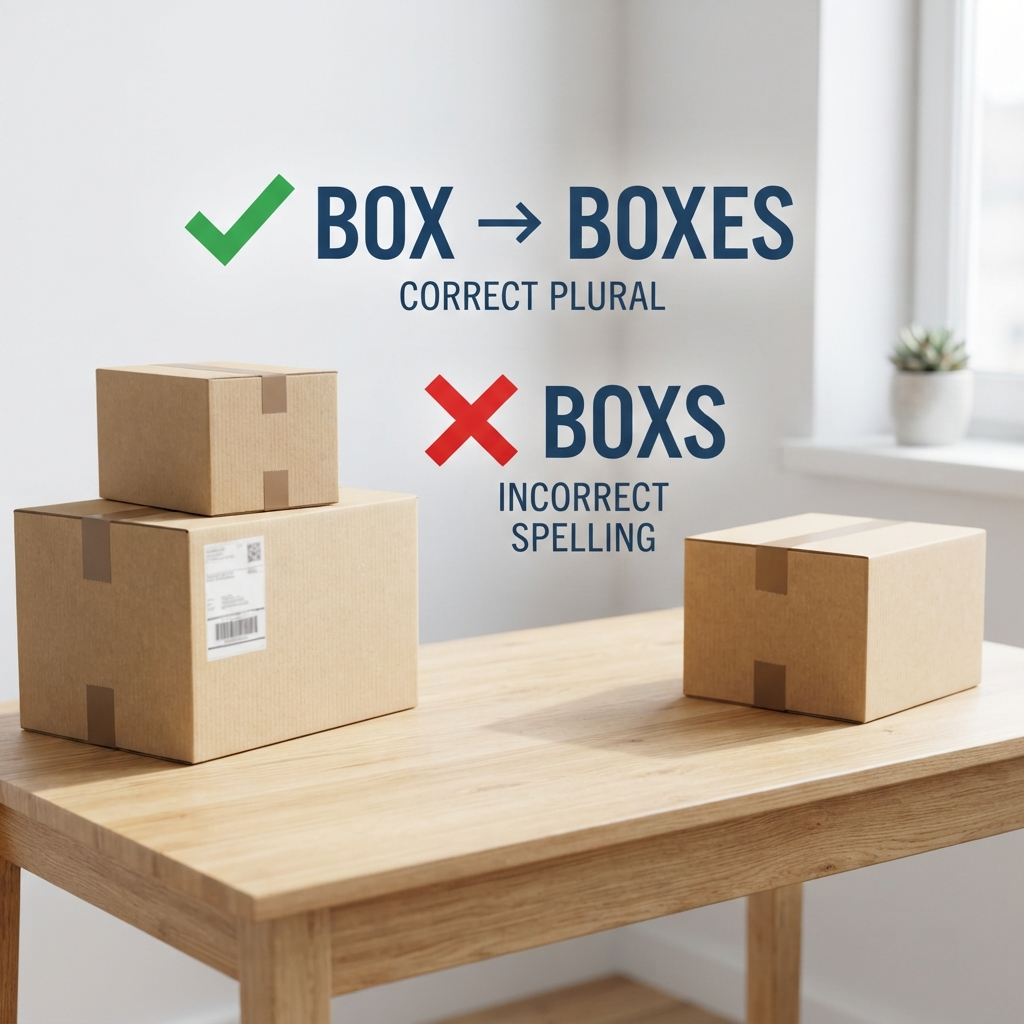 boxes or boxs