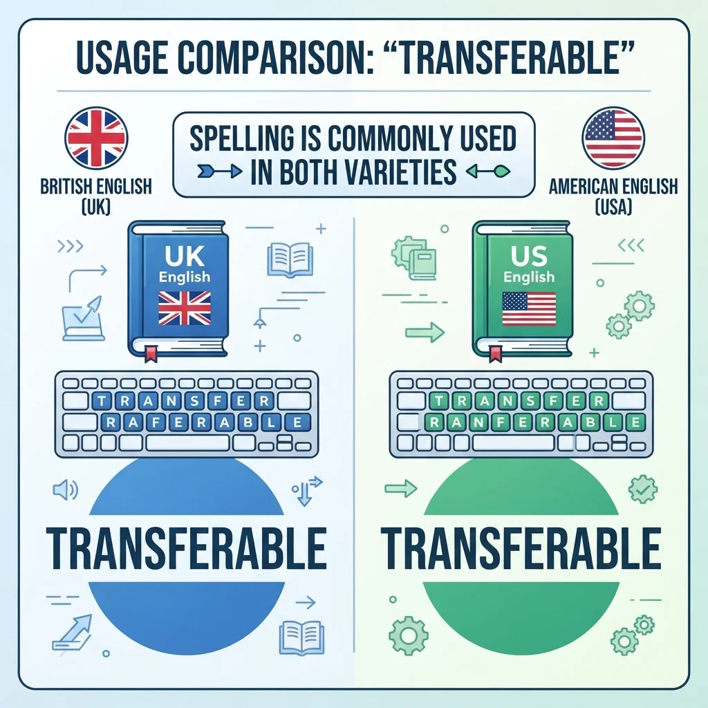 transferable or transferrable