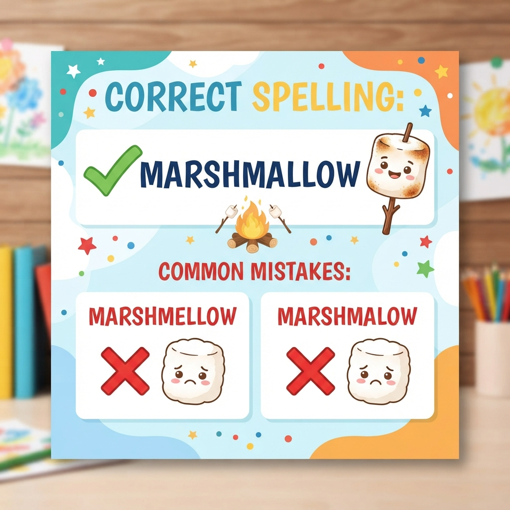 marshmallow or marshmellow