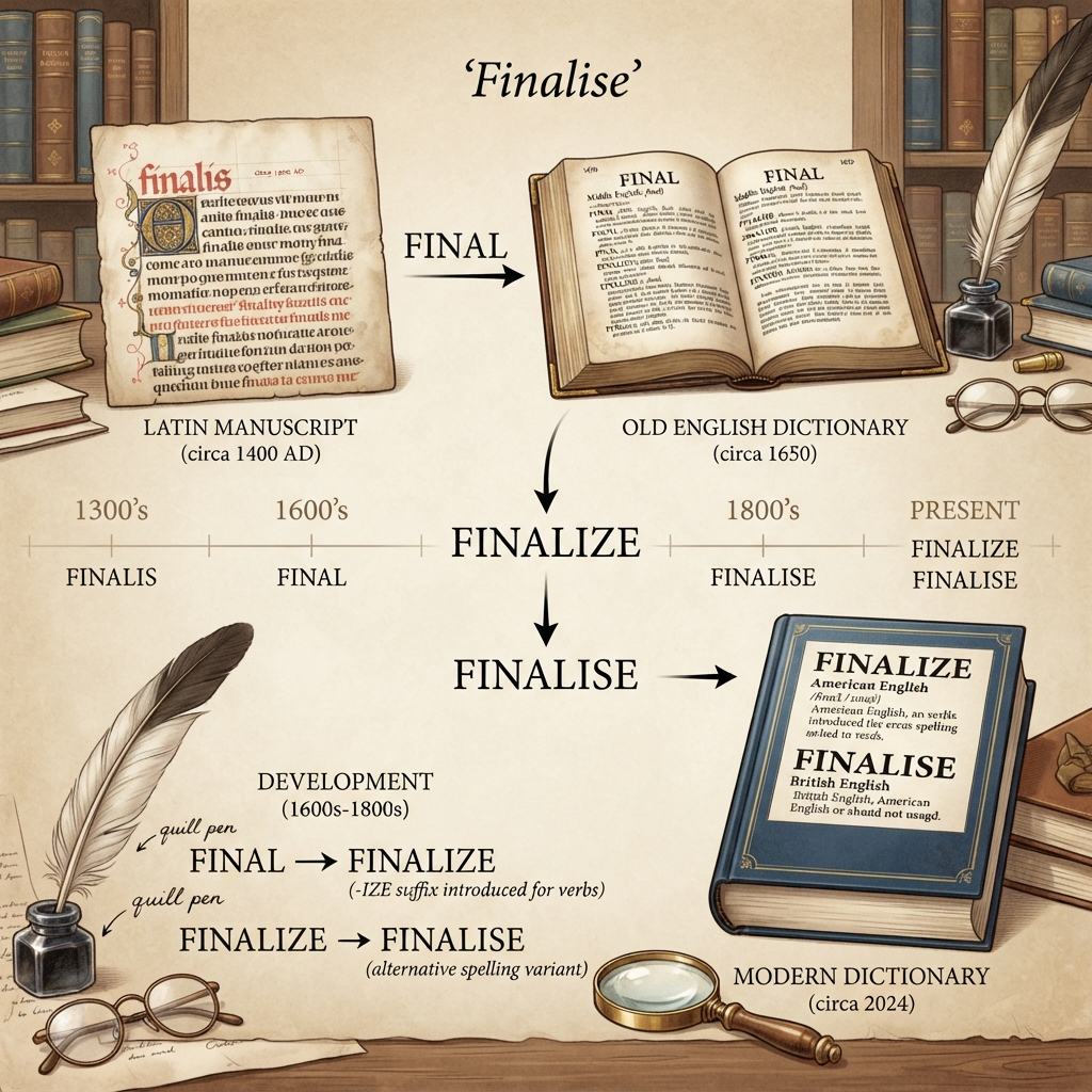 finalize or finalise
