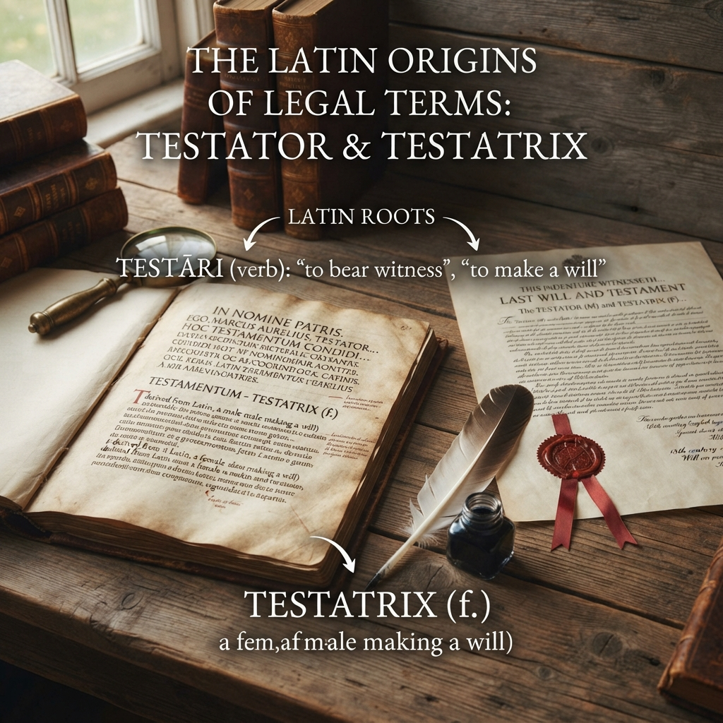 testator or testatrix