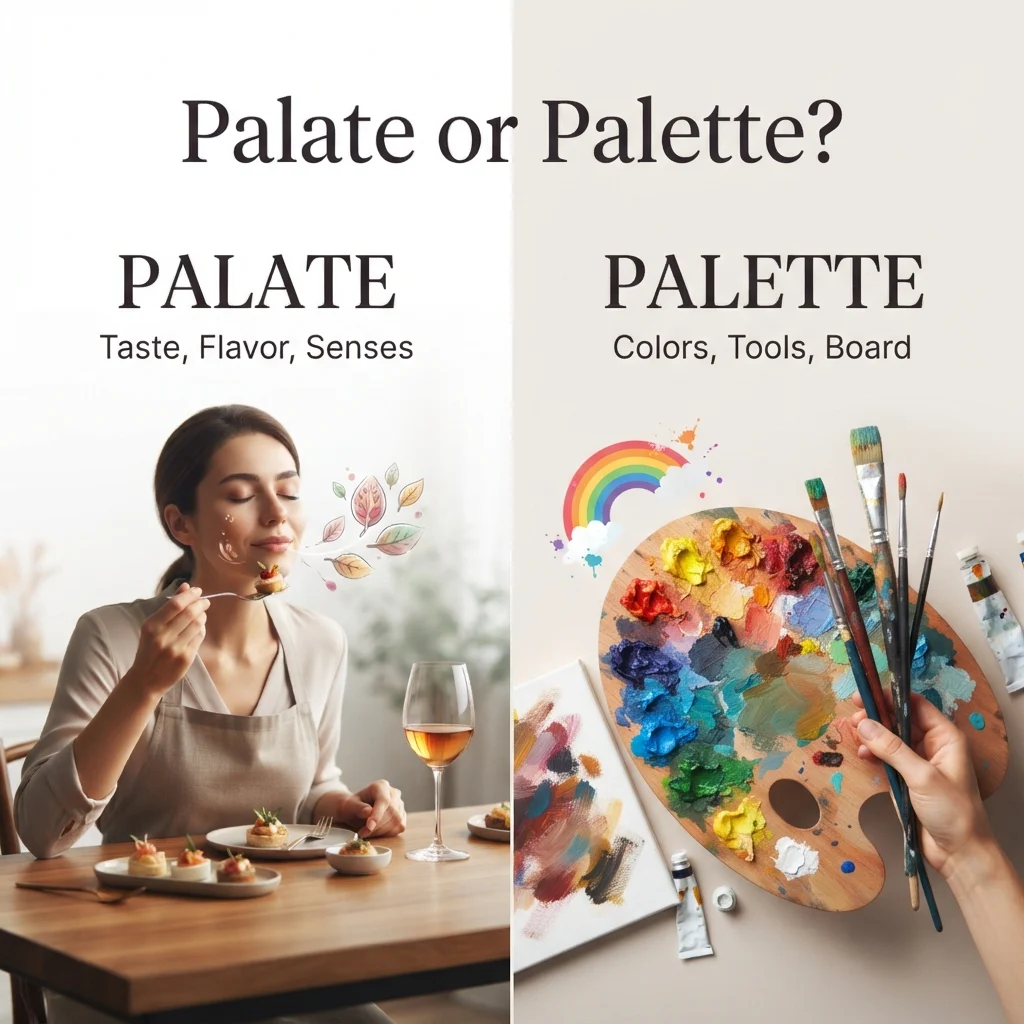 palate or palette