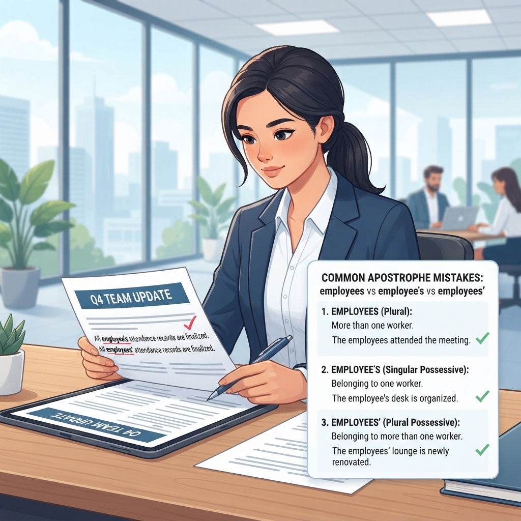 employees or employee's