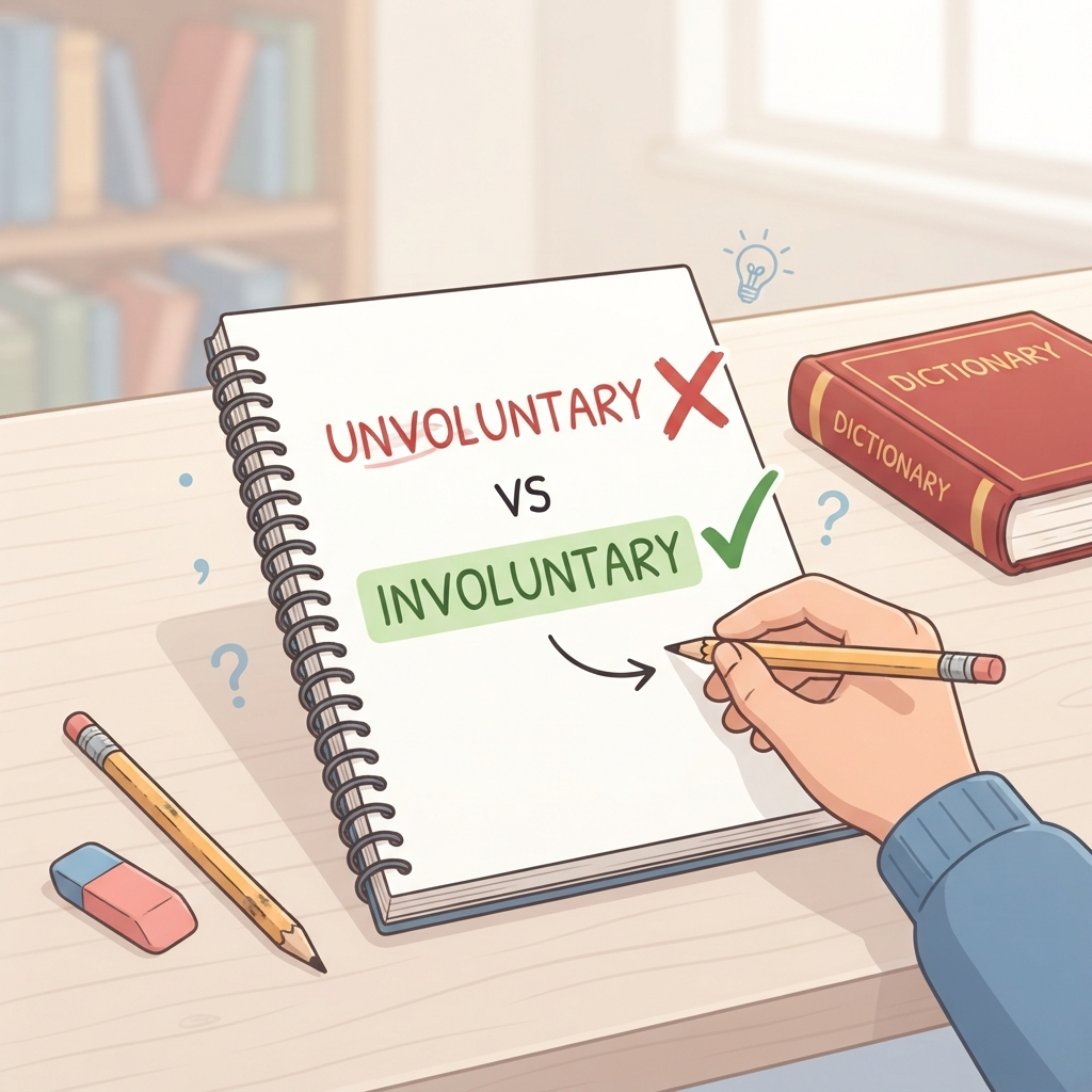 unvoluntary or involuntary