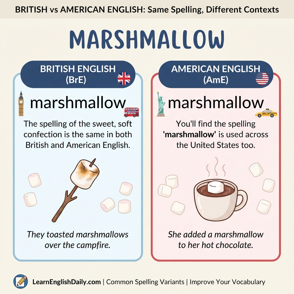 marshmallow or marshmellow