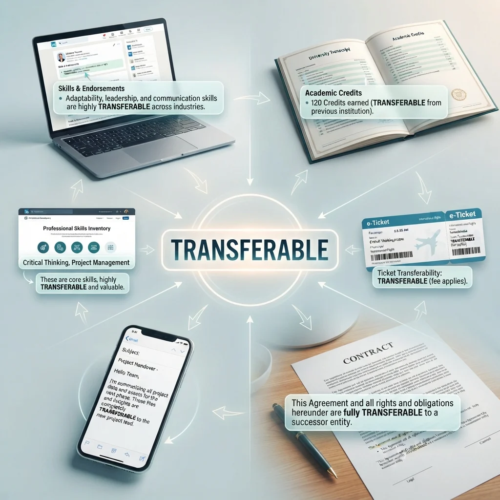transferable or transferrable