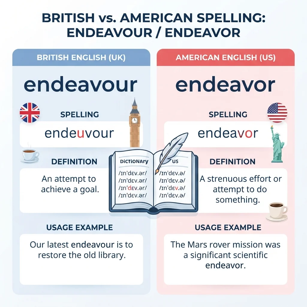 endeavor or endeavour
