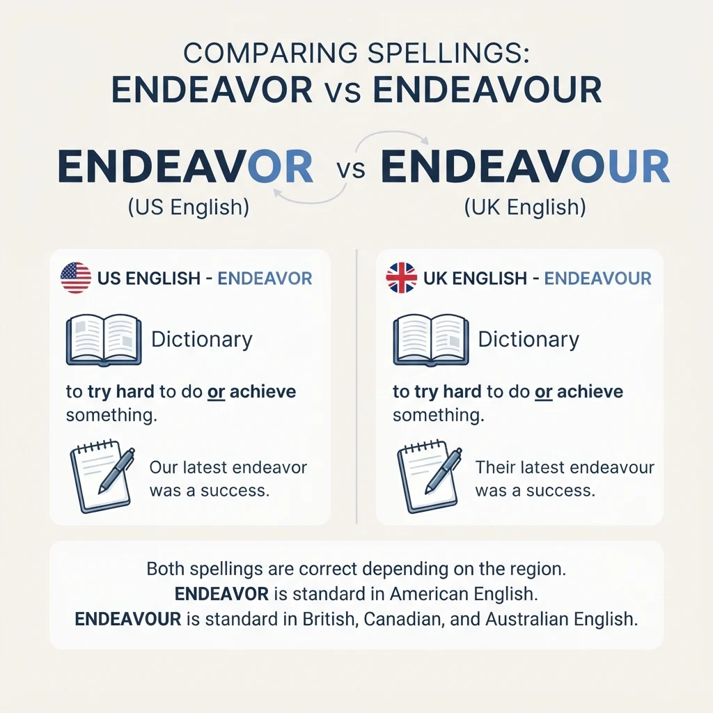 endeavor or endeavour