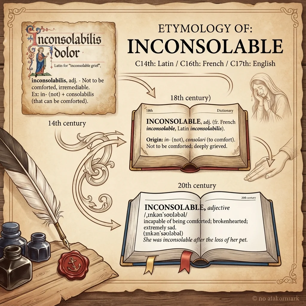 inconsolable or unconsolable