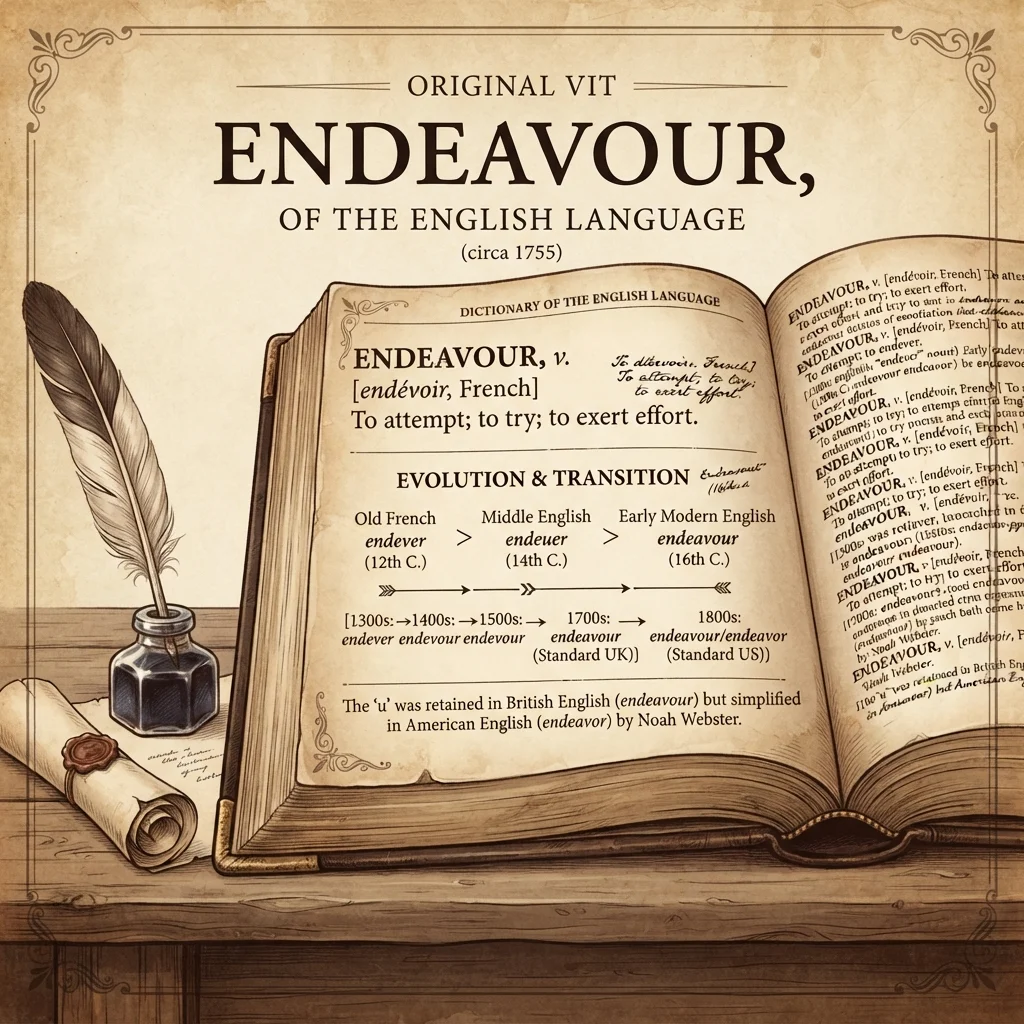 endeavor or endeavour