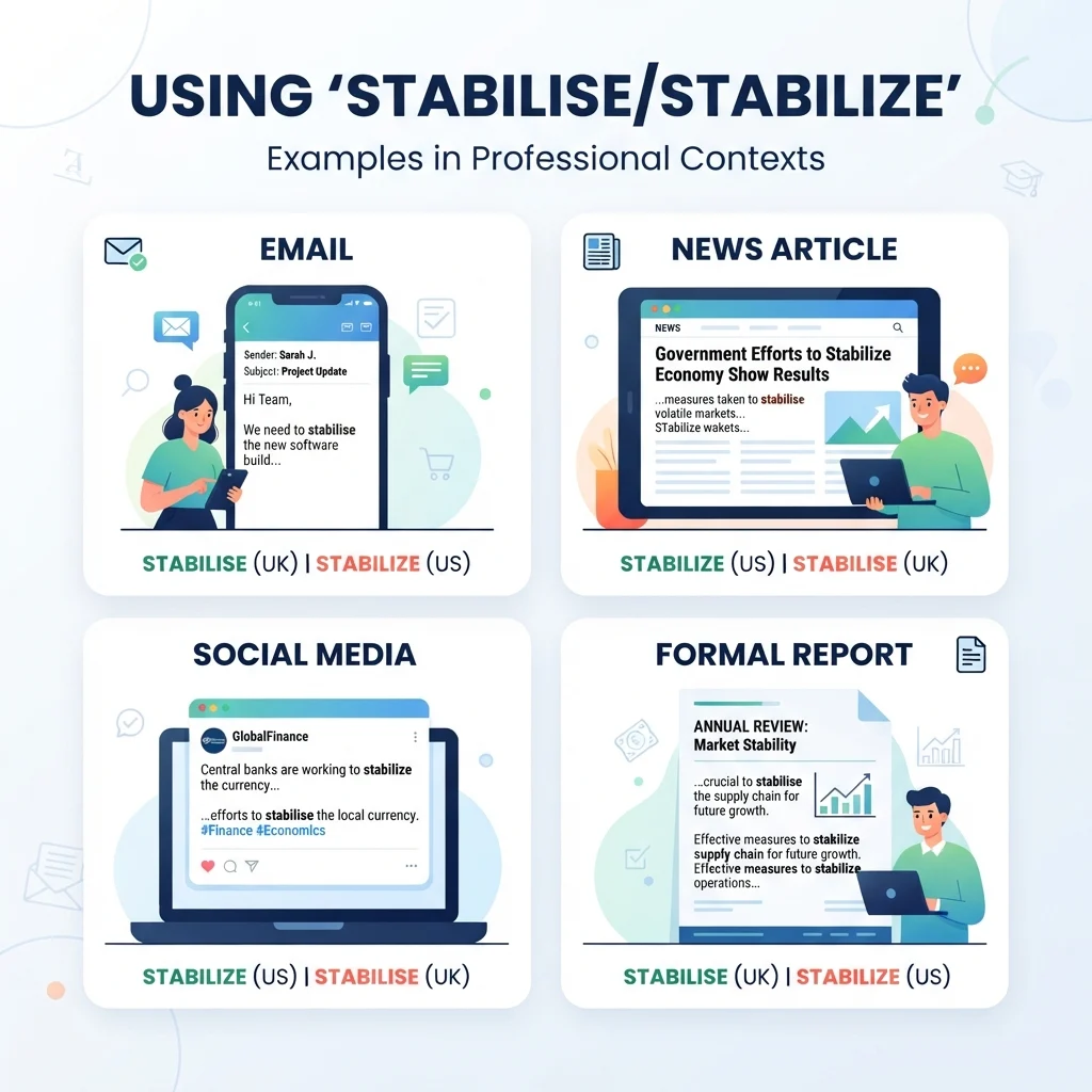 stabilise or stabilize