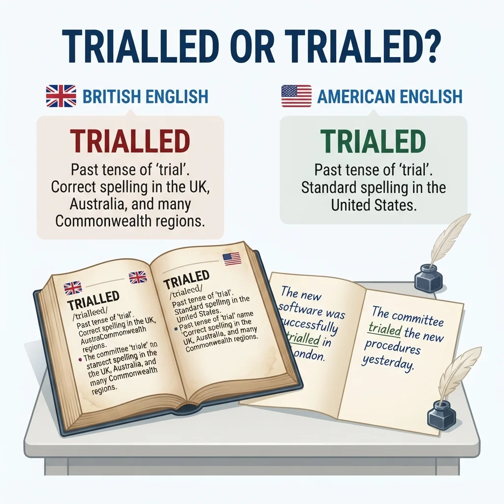 trialled or trialed